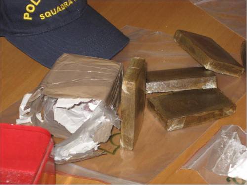spaccio droga questura