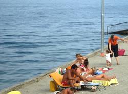 spiaggia ispra lungolago