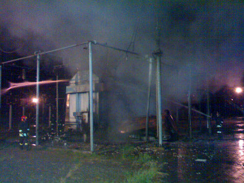 incendio cislago centralina