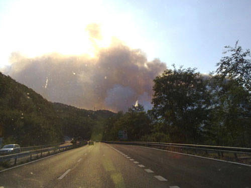 incendio liguria