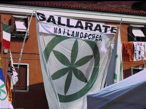 lega nord gallarate venezia bandiera
