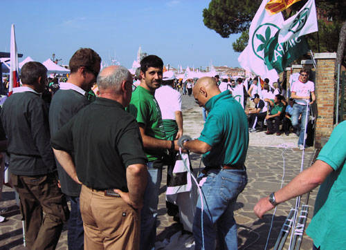 lega nord gallarate venezia bandiera