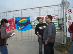 cantiere nodo ferroviario nuova stazione interramento castellanza fermo agitazione sciopero cassa integrazione 8-10-2009
