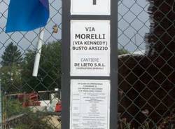 cantiere nodo ferroviario nuova stazione interramento castellanza fermo agitazione sciopero cassa integrazione 8-10-2009