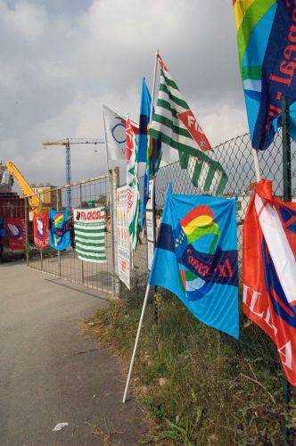 cantiere occupato castellanza (foto matteo coltro)