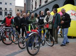 Ciclisti illuminati