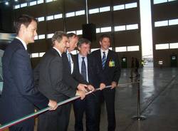 hangar lufthansa technik malpensa taglio nastro bonomi cattaneo 15-10-2009