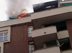 incendio sesto calende centro