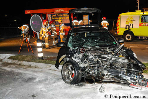 incidente locarno galleria ottobre 2009
