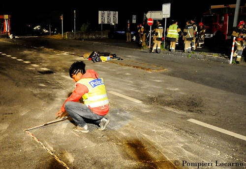 incidente locarno galleria ottobre 2009