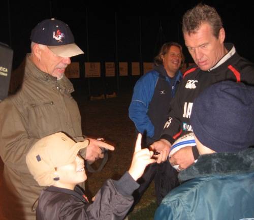 john kirwan allenamento rugby varese ottobre 2009