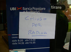 rapina banca daverio carabinieri