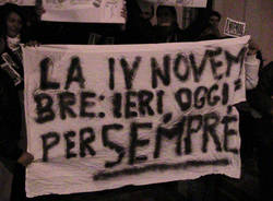 scuola 4 novembre protesta varese