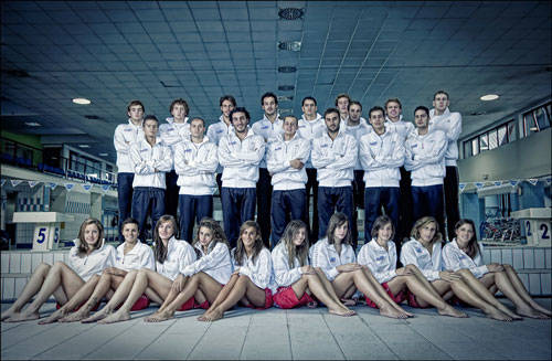 Swim Planet Ispra Team squadra completa 