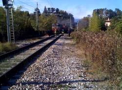incendio stazione besozzo 