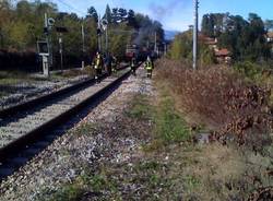 incendio stazione besozzo 