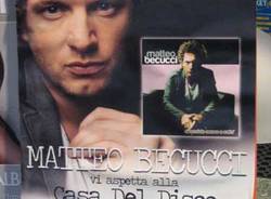 Matteo Beccucci alla casa del disco di Varese