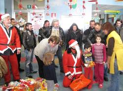 babbo natale harley davidson ospedale del ponte