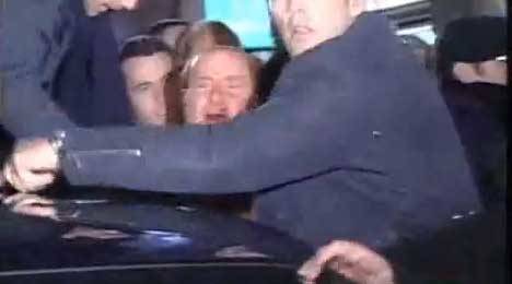 berlusconi aggressione
