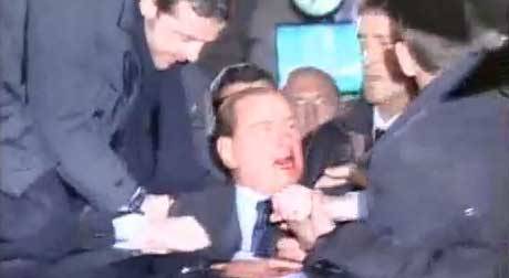 berlusconi aggressione