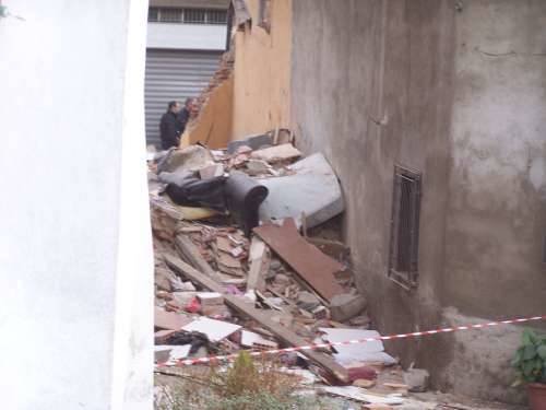 disastro borsano esplosione fuga gas via san pietro 3-12-2009