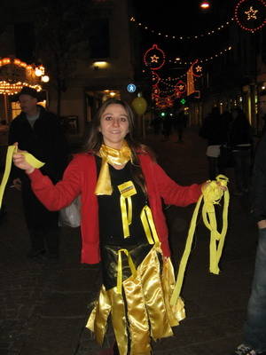 "In giallo contro il razzismo"