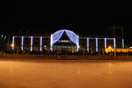 inaugurazione pista pattinaggio 2009