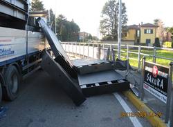 incidente camion cairate fagnano olona