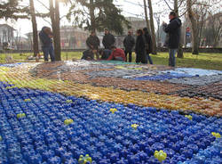 presepe bottigliette cassano magnago