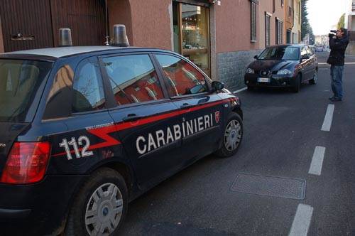 rapina cardano al campo carabinieri