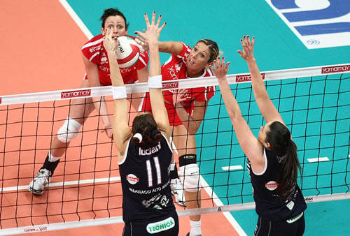 yamamay mc-carnaghi derby pallavolo dicembre 2009 de luca