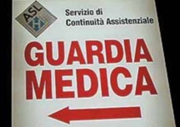 cartello guardia medica continuita assistenziale