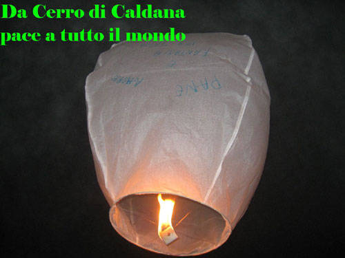 Da Cerro di Caldana pace in tutto il mondo