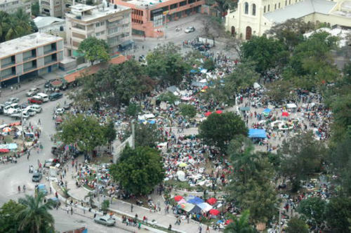 foto aeree haiti terremoto
