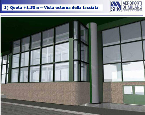 malpensa lavori parcheggio copertura ascensore