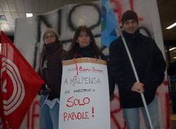 manifestazione lavoratori eurofly malpensa 2010