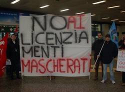 manifestazione lavoratori eurofly malpensa 2010
