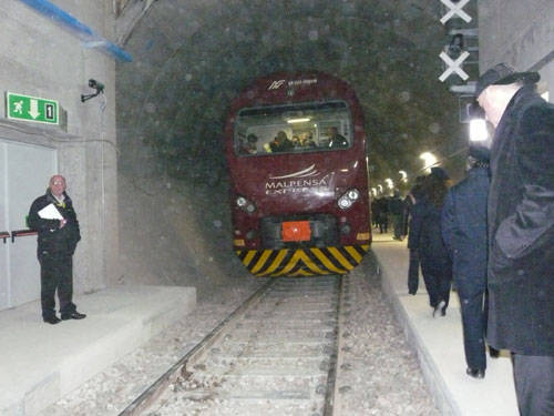 tunnel ferroviario castellanza inaugurazione