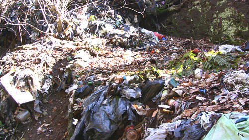 discarica cugliate montegrino febbraio 2010