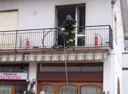 Incendio mornago ristorante il nuovo vagabondo