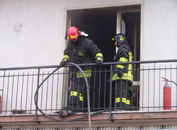 Incendio mornago ristorante il nuovo vagabondo