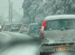 neve febbraio 2010 busto arsizio solbiate olona
