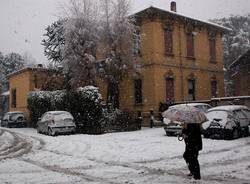 neve febbraio 2010 busto arsizio solbiate olona