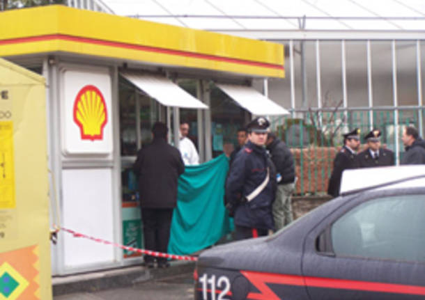 omicidio benzinaio distributore shell prospiano gorla minore