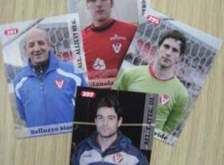 album fotografie varese 1910 figurine calciatori