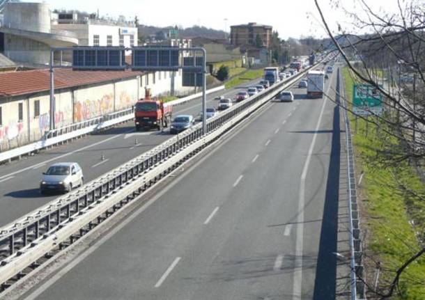 coda autostrada lavori A8