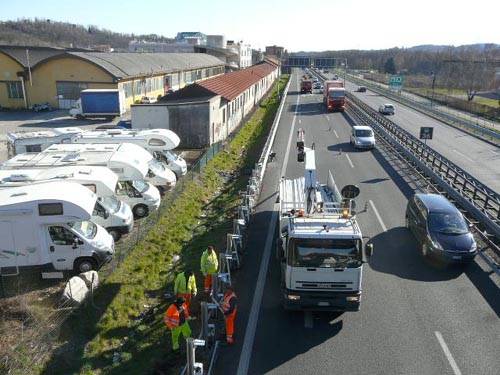 coda autostrada lavori A8