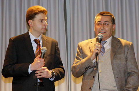 confronto tra i candidati di Luino elezioni 2010