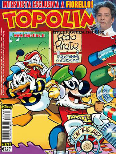 Fiorello su Topolino 