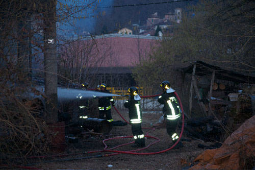 incendio mesenzana 